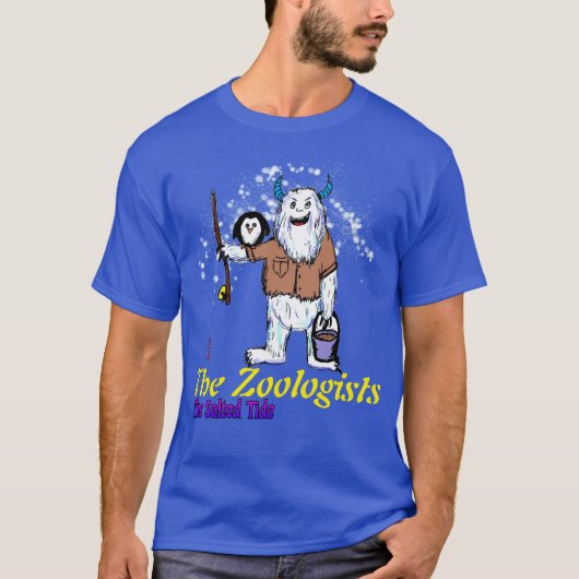 Gezouten zoölogen gedijen t-shirt (Voorkant)