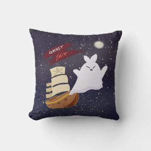 Gezpenstig schip Griezelen Halloween Worp Kussen