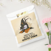 Gezwieerd goed-tijd Halloween Hauned House Bedankzakje (Gezegeld)