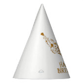 Gezwollen gitaren Birthday Feesthoedjes (Links)