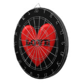 Gezwollen Hart Dartbord (Voorkant Rechts)