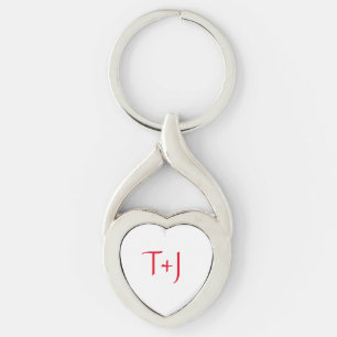 Gezwollen Hart Sleutelhanger