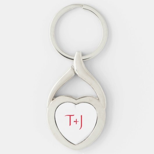 Gezwollen Hart Sleutelhanger (Voorkant)