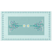 Gezwollen kerstboom 60" x 104" tafelkleed (Voorkant (Horizontaal))