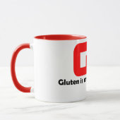 GF Coffee Mok - Funny Gluten Free Gifts (Links)