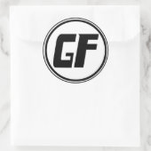 GF Large Circle Sticker (Tas)