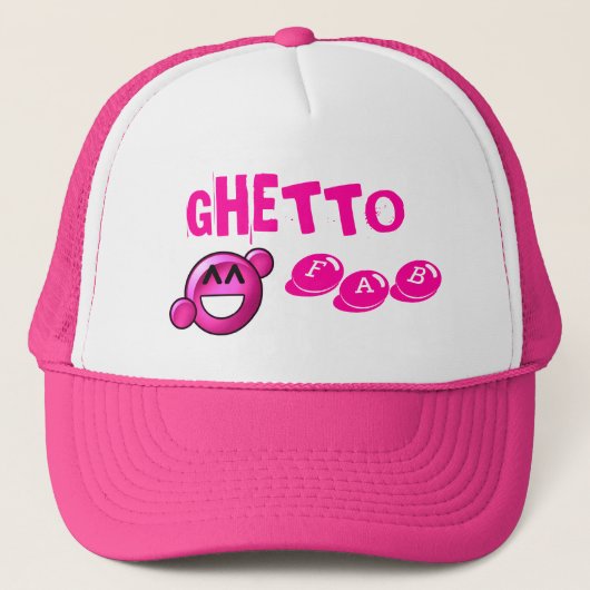 GF pink Trucker Pet (Voorkant)