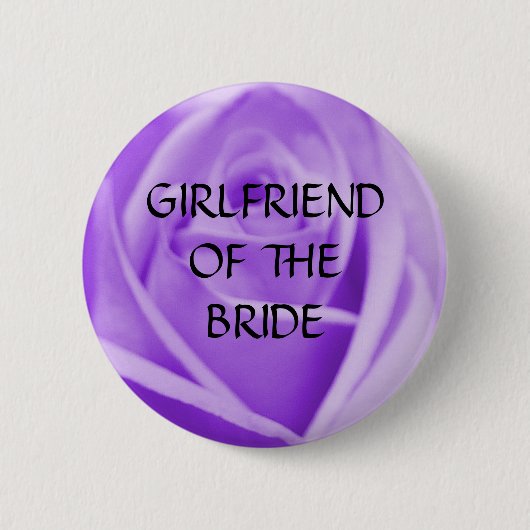 GF van de BRIDE - lavender roos button (Voorkant)
