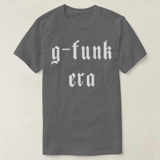 Gfunk-tijdperk T-shirt (Design voorkant)