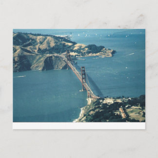 GG Bridge Marin Headlands Briefkaart