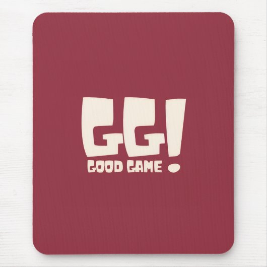 GG Goed Spel Retro Gamer Muismat (Voorkant)