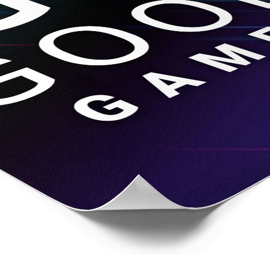 GG Good Gamer Video Poster (Hoek)