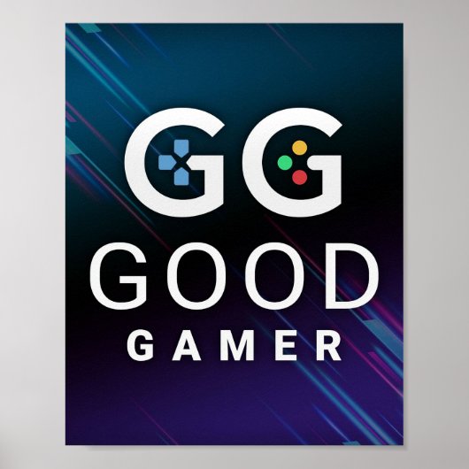 GG Good Gamer Video Poster (Voorkant)