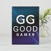 GG Good Gamer Video Save The Date (Staand voorkant)