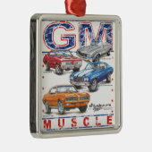 GG-spier Metalen Ornament (Rechts)