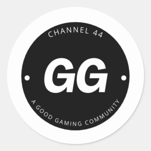 GG Sticker (Voorkant)
