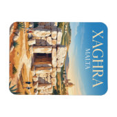 Ġgantija-tempels Malta Magneet (Horizontaal)