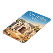 Ġgantija-tempels Malta Magneet (Linkerzijde)