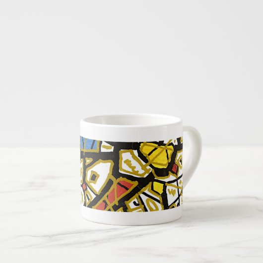 GGAST Candy jar -GOLD Collectie Espresso Kop (Voorkant rechts)