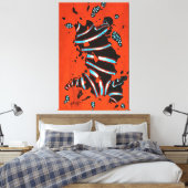 GGAST - Energiecode ECL7 - Canvasprint op Spieraam Canvas Afdruk (Insitu (Slaapkamer))