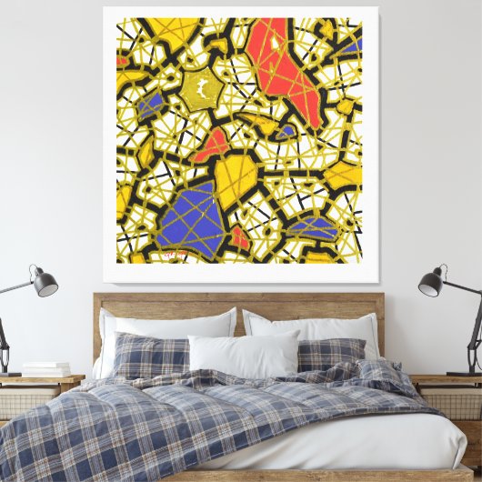 GGAST-GOLD 1Q25- CANVAS AFDRUK (Insitu (Slaapkamer))