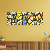 GGAST - GOLD T3 - Stretched Canvas Print (Insitu (Woonkamer))