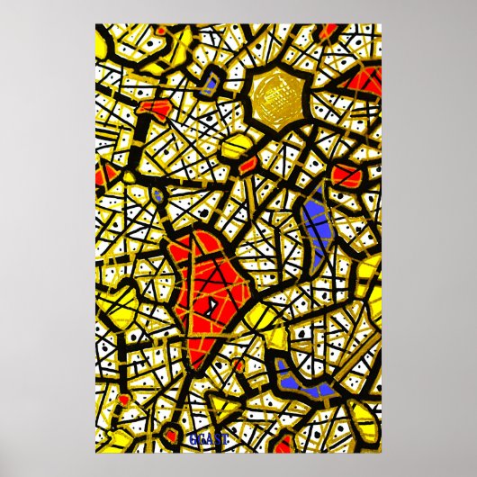 GGAST - poster - GOLD (Voorkant)