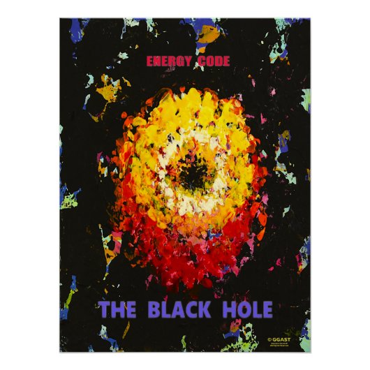 GGAST - The Black Hole - 20"x 26,67" Glossy Poster (Voorkant)