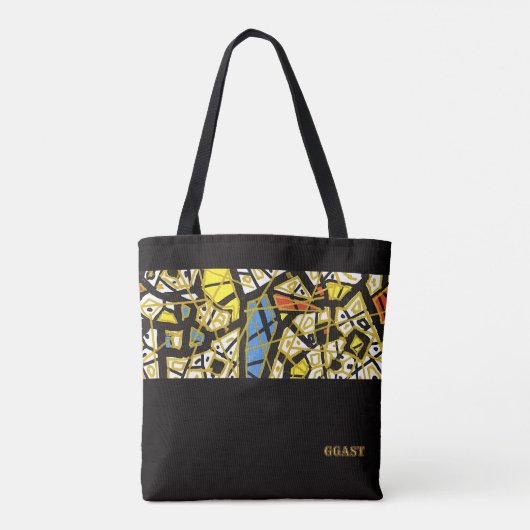 GGAST - Tote Bag - GOLD (Achterkant)