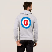 GGCS Logo Rits Hoodie (Achterkant volledig)