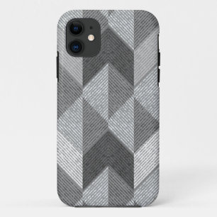 Ggestructureerd grijze geometrisch. Case-Mate iPhone case