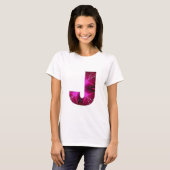 GGG NNN UU QQ PPP ZZZ JJ WWW ALPHABETS GIFTS T-SHIRT (Voorkant volledig)