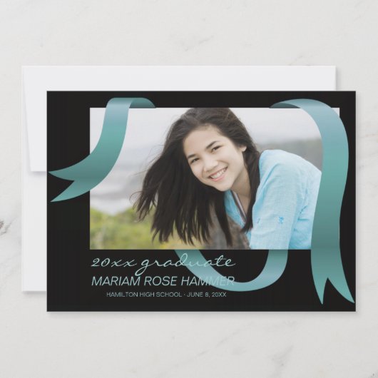 Ggloed Afstuderen Fotouitnodiging Kaart (Voorkant)