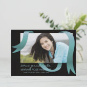 Ggloed Afstuderen Fotouitnodiging Kaart (Staand voorkant)