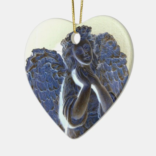 Ggloed Angel Keramisch Ornament (Links)