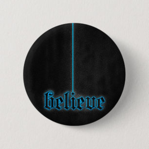 Ggloed Blue Believe Ronde Button 5,7 Cm