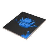 Ggloed Blue Lotus Floral Art Tile Tegeltje (Zijkant)