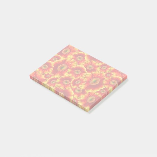 Ggloed Gerbera Daisies Post-it® Notes (Schuin)