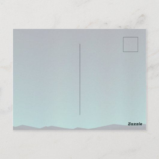 Ggloed Happy Halloween Haunted House Briefkaart (Achterkant)