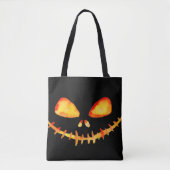Ggloed Jack O' Lantern Smile Tote Bag (Voorkant)