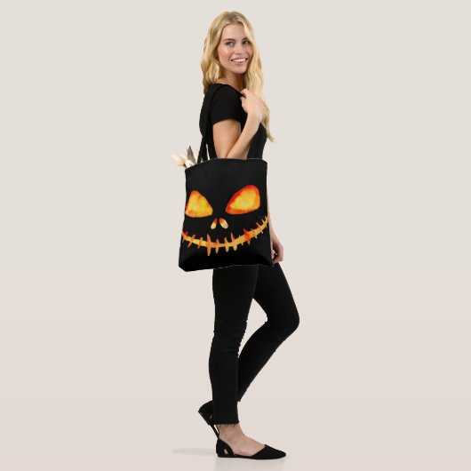 Ggloed Jack O' Lantern Smile Tote Bag (Op model)