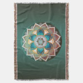 Ggloed Mandala - Blanket Deken (Voorkant Verticaal)