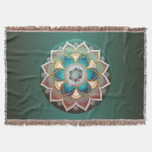 Ggloed Mandala - Blanket Deken (Voorkant)