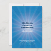 Ggloed Music Clef Bar-Bat Mitzvah Kaart (Achterkant)