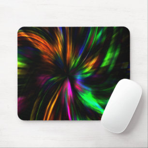 Ggloed Neon Art Modern Psychedelic Trendy Muismat