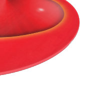 Ggloed Red 3-D Heart Snijplank (Hoek)