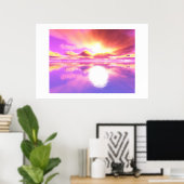 Ggloed Sunset II Poster (Thuiskantoor)