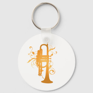 Ggloed Trumpet Music Gift Sleutelhanger