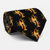 Ggloed Trumpet Music Gift Stropdas (Opgerold)