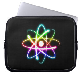 Ggloeiend Atom Laptop Sleeve